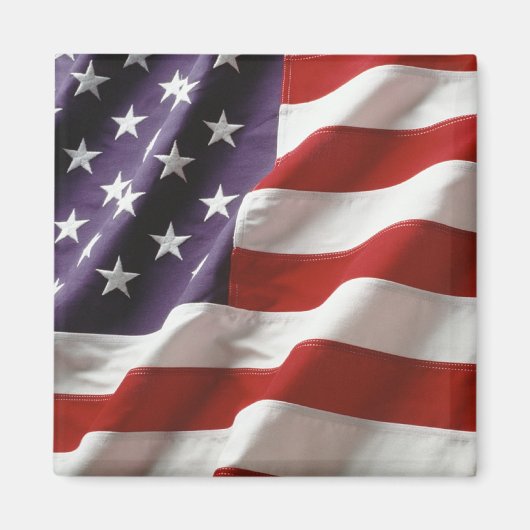 De Amerikaanse vlag - de oude glorie Magneet (Voorkant)