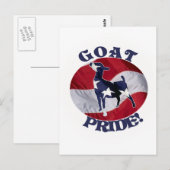 DE AMERIKAANSE VLAG DE V.S. VAN DE TROTS VAN DE BRIEFKAART (Voorkant / Achterkant)