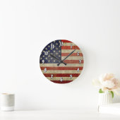 De Amerikaanse vlag, die in nood verkeert Ronde Klok (Huis)