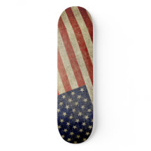 De Amerikaanse vlag, die in nood verkeert