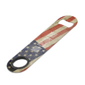 De Amerikaanse vlag, die in nood verkeert Speed Flessenopener (Voorkant Gekanteld)