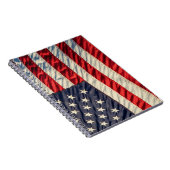 De Amerikaanse vlag Notitieboek (Rechterzijde)