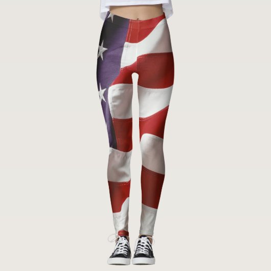 De Amerikaanse vlag - Old Glory Leggings (Voorkant)