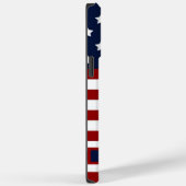 De Amerikaanse vlag Rode Blauwe Kleur Case-Mate iPhone Case (Achterkant / Rechts)