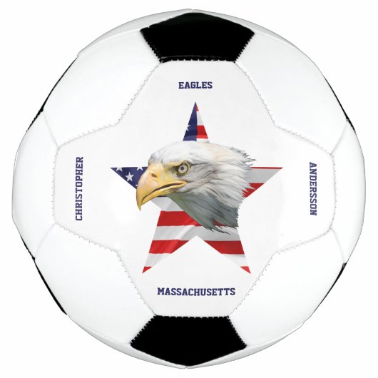 De Amerikaanse vlag, Star Voetbal (Voorkant)