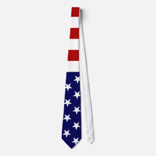De Amerikaanse vlag Stropdas