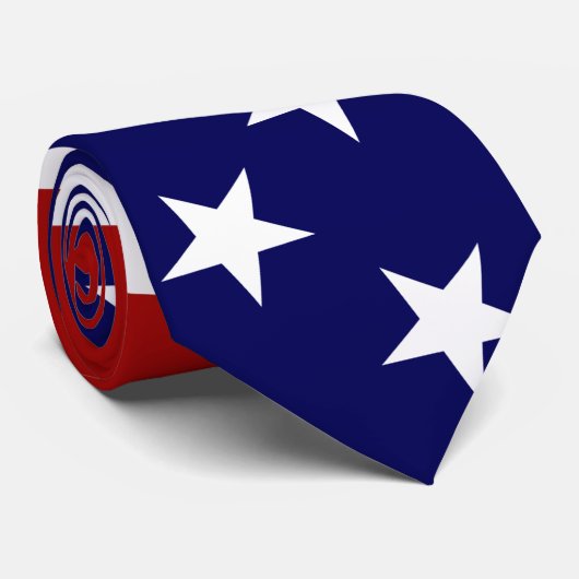 De Amerikaanse vlag Stropdas (Opgerold)