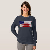 De Amerikaanse vlag T-shirt (Voorkant volledig)