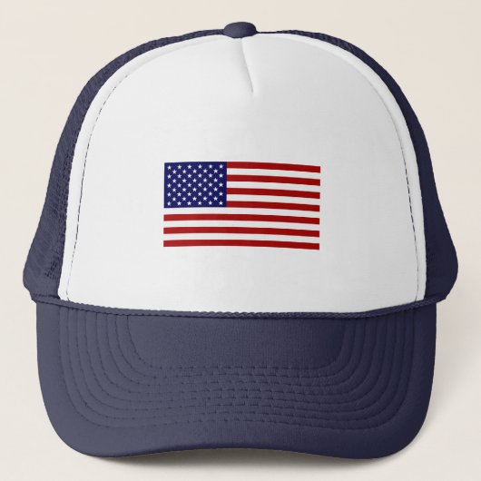 De Amerikaanse vlag Trucker Pet (Voorkant)