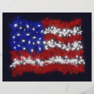 De Amerikaanse Vlag van de Sterren en van de Strep Flyer