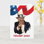 DE AMERIKAANSE VLAG VAN DE TROEF 2020 VAN DONALD KAART (Gele Bloem)