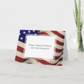 De Amerikaanse Vlag van de V.S. van de Sterren en Kaart (Achterkant)