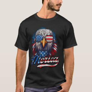 De Amerikaanse vlag van de Verenigde Staten is de  T-shirt