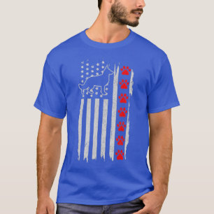 de Amerikaanse vlag van Shepherd , 4 juli , patrio T-shirt