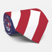 DE AMERIKAANSE VLAG - VERENIGDE STATEN VAN AMERIKA STROPDAS (Opgerold)