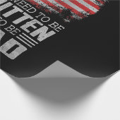 De Amerikaanse vlaggestaat moet worden herzien Cadeaupapier (Hoek)