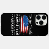 De Amerikaanse vlaggestaat moet worden herzien Case-Mate iPhone Case (Achterkant (horizontaal))