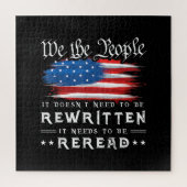 De Amerikaanse vlaggestaat moet worden herzien Legpuzzel (Verticaal)