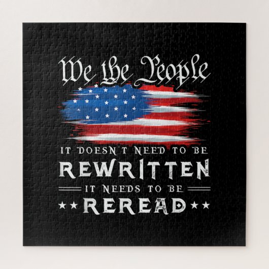 De Amerikaanse vlaggestaat moet worden herzien Legpuzzel (Verticaal)