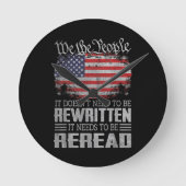 De Amerikaanse vlaggestaat moet worden herzien Ronde Klok (Voorkant)