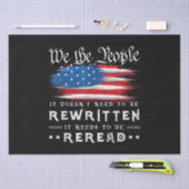 De Amerikaanse vlaggestaat moet worden herzien Tissuepapier (Craft)