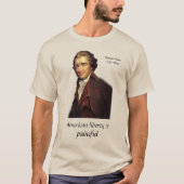 De Amerikaanse vrijheid is pijnlijk T-shirt (Voorkant)