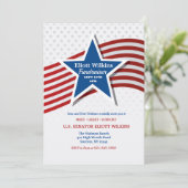 De Amerikaanse Way Fundraising-uitnodiging Kaart (Staand voorkant)