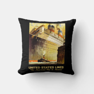 De Amerikaanse weg naar Amerika Kussen