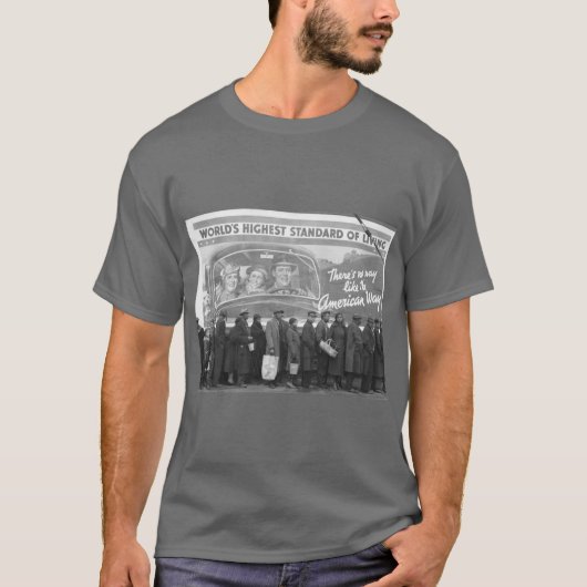 De Amerikaanse weg T-shirt (Voorkant)