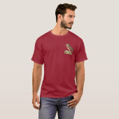De Amerikaanse Woodcock (Rusticola minor) NY Bird T-shirt (Voorkant volledig)