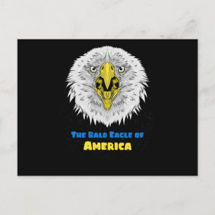 De Amerikaanse Zeearend - Amerikaans embleem Briefkaart
