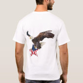 De Amerikaanse zeearend T-shirt (Achterkant)