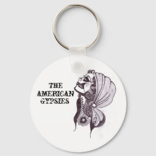 De Amerikaanse zigeunerSleutelhanger Sleutelhanger