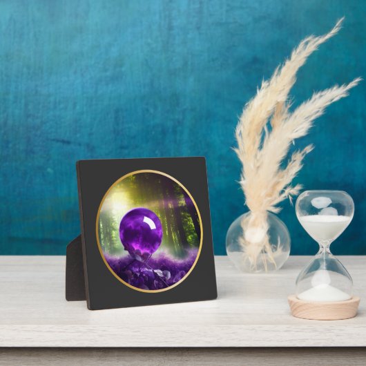 De Amethyst Orb Fantasy-schildpad Fotoplaat (Insitu)