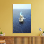 De Amfibious Ready Group Kearsarge Canvas Afdruk (Insitu (Woonkamer))
