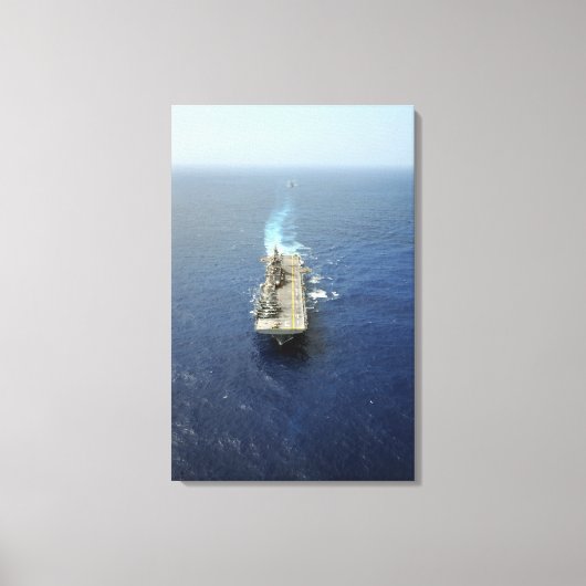 De Amfibious Ready Group Kearsarge Canvas Afdruk (Voorkant)