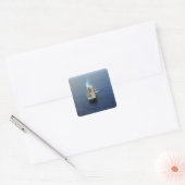 De Amfibious Ready Group Kearsarge Vierkante Sticker (Envelop)