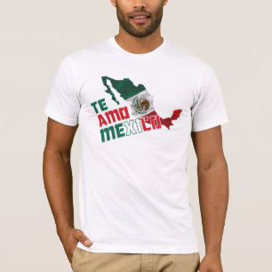 De Amo Mexico / ik hou van je Mexico T-shirt
