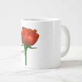 De Amo Roos Coffee-Mok Grote Koffiekop (Voorkant rechts)