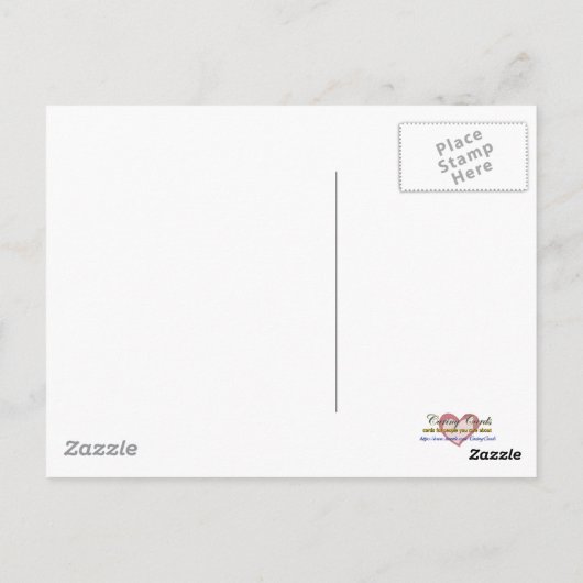 De Amur Leopard Briefkaart (Achterkant)