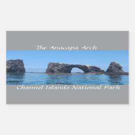 De Anacapa boog Rechthoekige Sticker