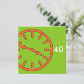 De Analoge Wijzerplaat van het Collectie van de Me Save The Date (Staand voorkant)