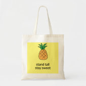 De ananas Canvas tas (Voorkant)