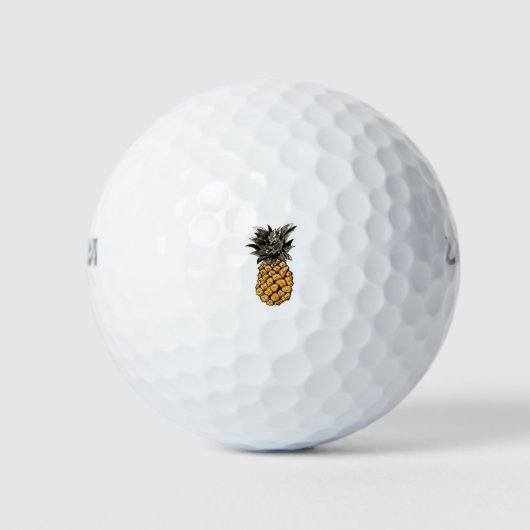 De ananas golfballen (Voorkant)