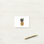 De ananas post-it® notes (Op bureau)