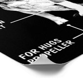 De anatomie | Beagle Dog | Funny dog Poster (Hoek)