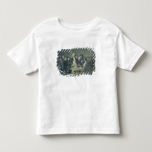 De anatomie les van Doctor Velpeau Kinder Shirts (Voorkant)