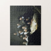 De anatomie les van Dr. Nicolaes Tulp-Rembrandt Legpuzzel (Verticaal)