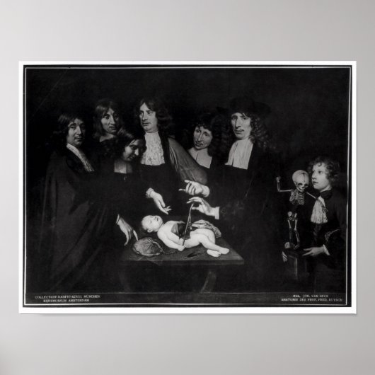 De anatomie-les van professor Frederik Poster (Voorkant)