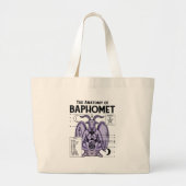 De anatomie van Baphomet Grote Tote Bag (Voorkant)